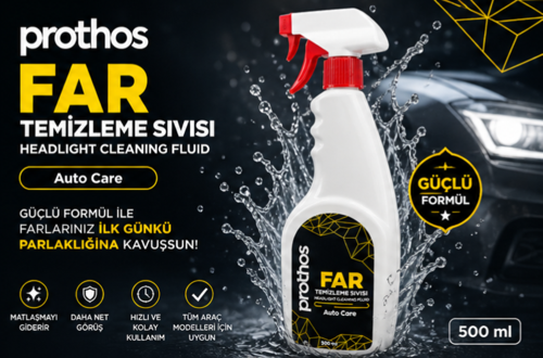 Far Temizleme Sıvısı 500 ML.