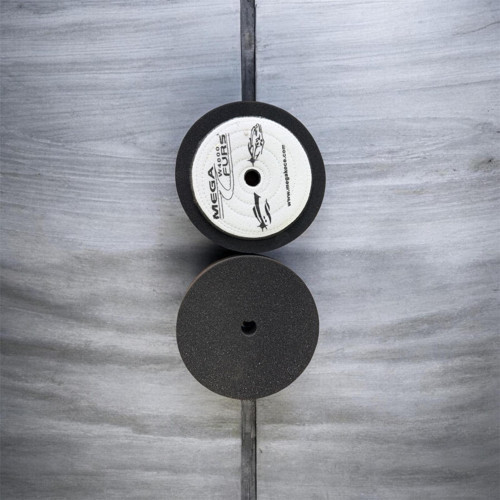 FURS W4000 SİYAH CİLA SÜNGERİ 150MM CIRTLI