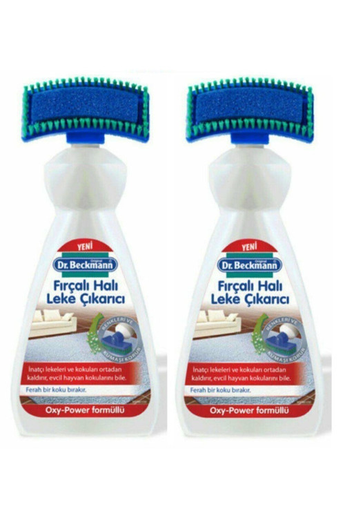 Fırçalı Halı Leke Çıkarıcı 650 Ml X 2 Adet
