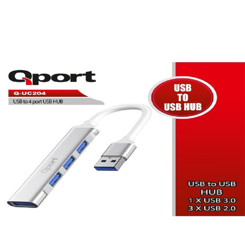 Q-UC204 USB TO 4 PORT USB ÇOKLAYICI