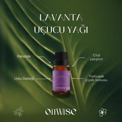 Sakinleştirici ve Ferahlatıcı Lavanta Uçucu Yağı 10 ml