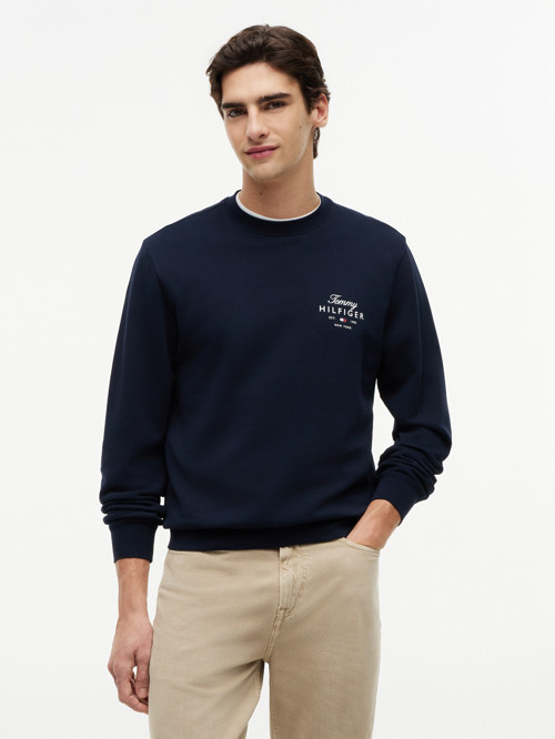 SCRIPT STACK SWEATSHIRT