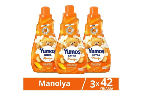 ŞeyliŞeyler - Yumoş Ekstra Konsantre Çamaşır Yumuşatıcısı Manolya 1008 ml 3 Adet