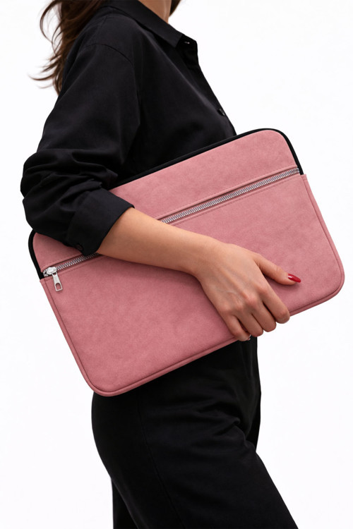 2 Bölmeli 13-14 Inç Uyumlu Macbook Kılıf Notebook Laptop Çantası