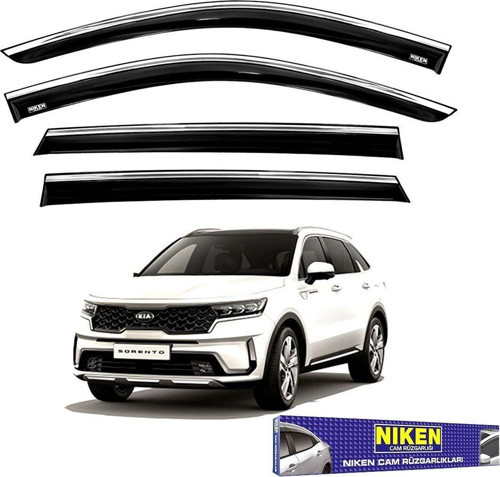 Kia Sorento Cam Rüzgarlığı Kromlu Niken 2019+