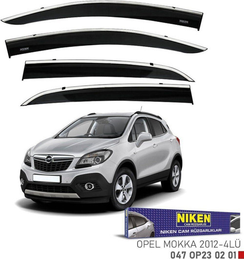 Opel Mokka Cam Rüzgarlığı Kromlu 2012