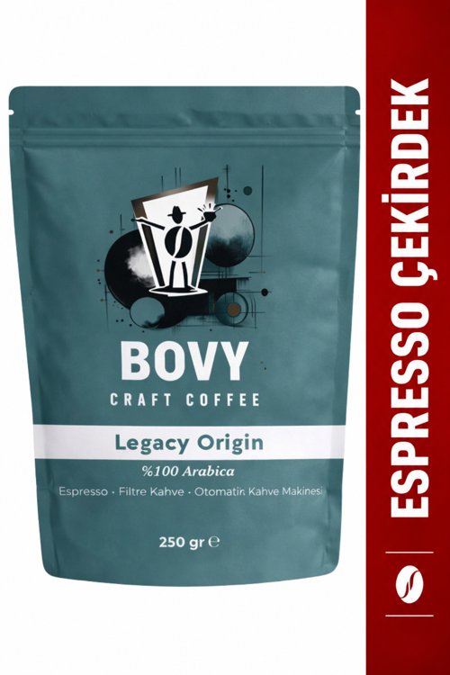 Legacy Blend %100 Arabica Espresso Çekirdek Kahve 250 gr - Özel Gurme Kavrum