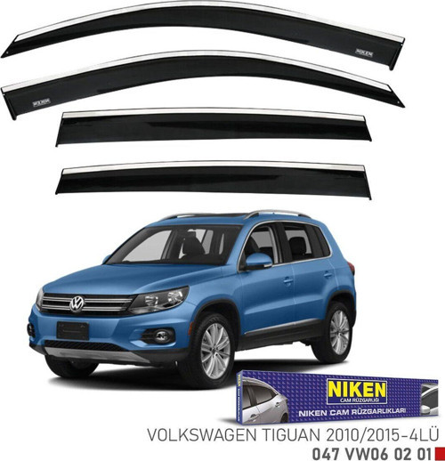 Vw Tiguan Cam Rüzgarlığı Kromlu 2009 / 2016