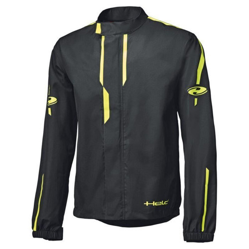 Rainstorm Sporty Üst Yağmurluk Siyah Sarı