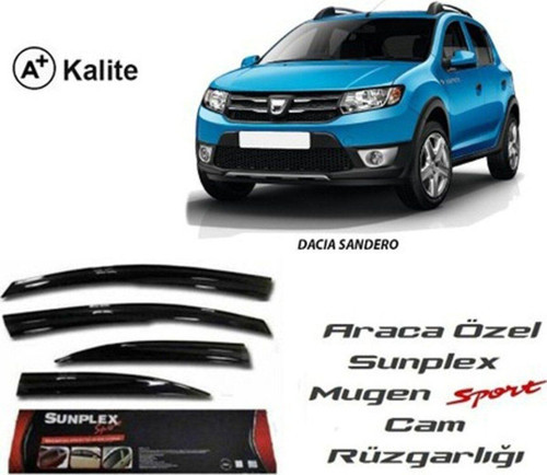 Dacia Sandero Cam Rüzgarlığı Mugen Tip 2008