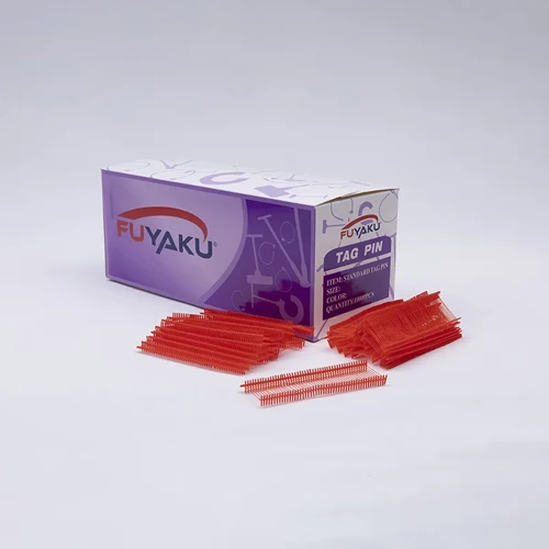 25 MM Standart Kılçık Etiketleme Plastiği Renkli (10.000 Adet) Kırmızı