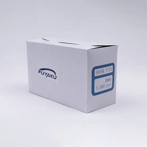 25 MM Hook Pin Açık Kanca Kılçık Etiketleme Plastiği Şeffaf (5.000 Adet)