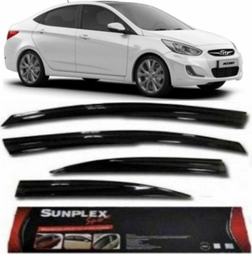 Hyundai Accent Blue Cam Rüzgarlığı Sunplex Mugen Tip