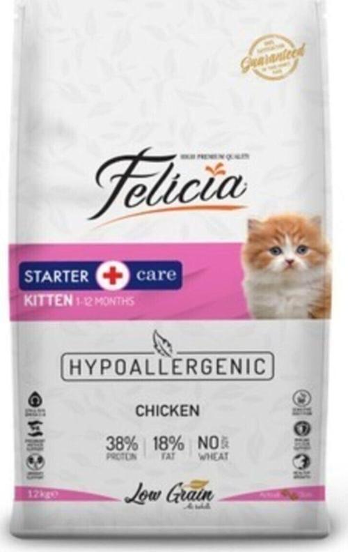 Kitten Tavuklu Ve Hamsili Düşük Tahıllı Yavru Kedi Maması 12 Kg
