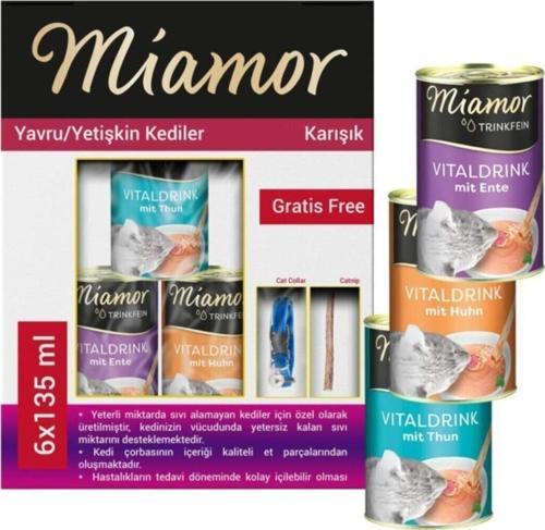 Ton Balık Ördek Tavuk Karışık Kedi Çorbası 6x135 ml