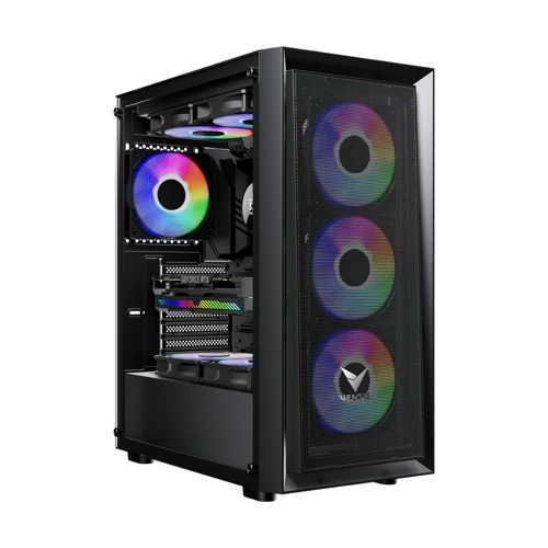 VG17F 650W 80+ Bronze 4x120mm FRGB Fan Temperli Cam USB 3.0 Mesh ATX Gaming (Oyuncu) Kasa