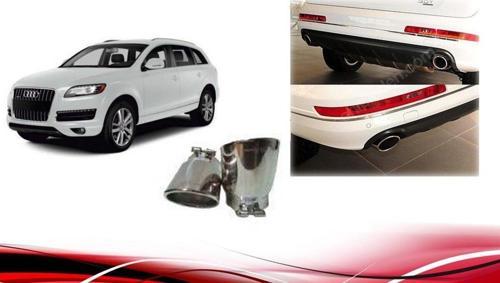 Audi Q7 Egzoz Ucu Krom Çift Çıkış Set 2006 / 2015