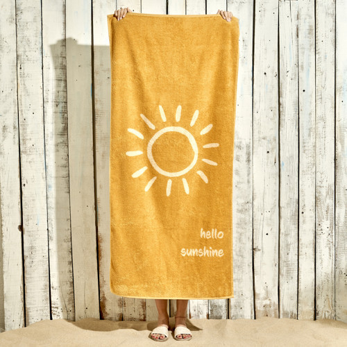 Hello Sunshine Plaj Havlusu