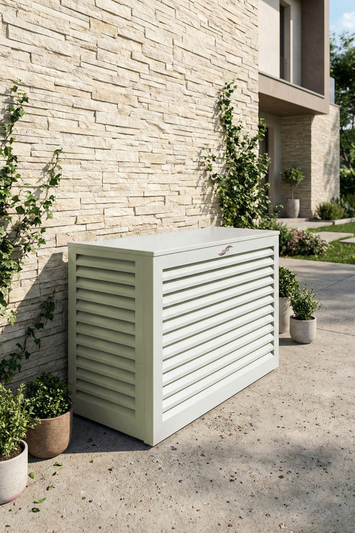 Klima Motoru/Dış Ünite Gizleme/Koruma Kafesi S 9000 BTU - 18000 BTU 98x50x70(H) Alüminyum Açısız Condor