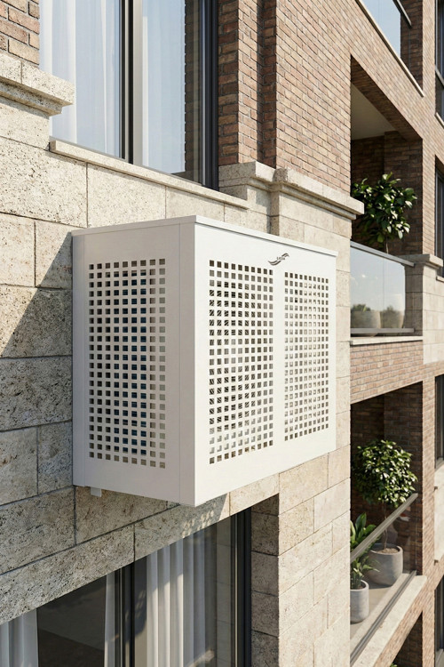 Klima Motoru/Dış Ünite Gizleme/Koruma Kafesi M 18000 BTU - 24000 BTU 110x56x85(H) Square