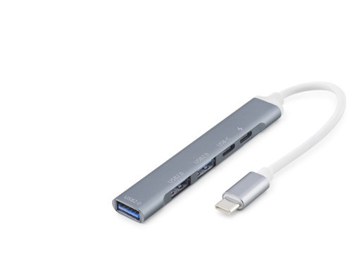 Büro Ev Ofis Cihazları için 20W Type-c Hub 5 Port Pd