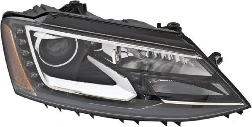 Vw Jetta Ön Far Lambası Ledli 2011 / 2014
