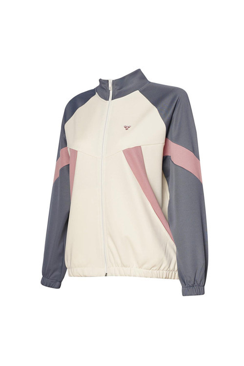 Harlow Zip Jacket Bej Kadın Fermuarlı Ceket