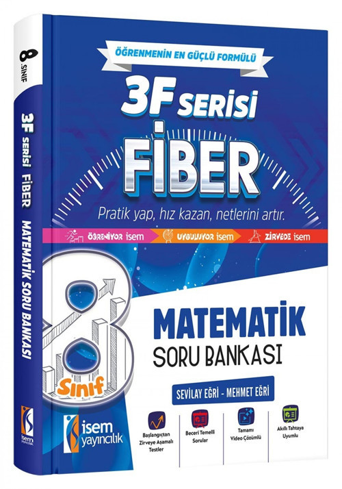 İsem 8. Sınıf Matematik Soru Bankası İsem Yayıncılık