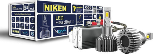 H3 Led Xenon Far Ampulü Seti Niken Nova 12000Lm