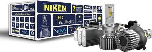 H4 Led Xenon Far Ampulü Seti Niken Nova 12000Lm