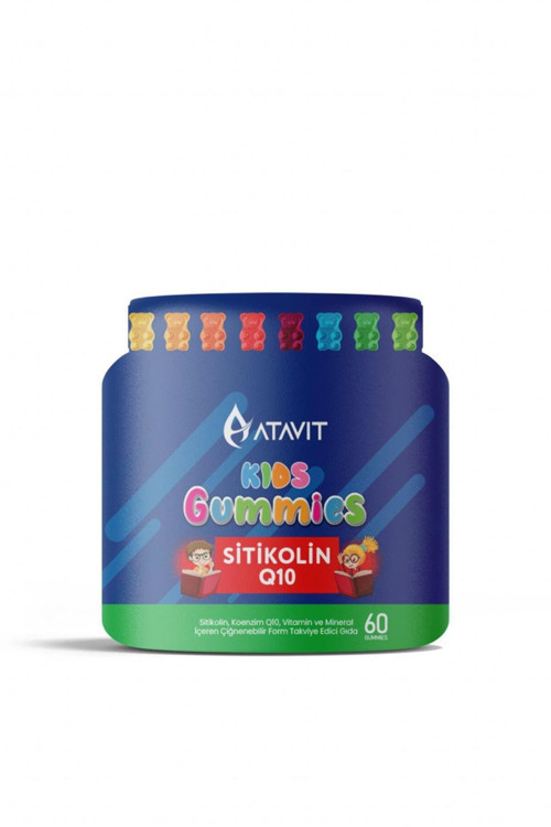 KİDS SİTİKOLİN Q10 GUMMIES 60 ADET
