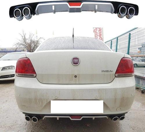 Fiat Linea Difüzör Arka Tampon Eki 4 Egzoz Çıkışlı