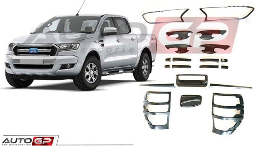 Ranger T7 Kaplama Seti Dış Siyah Full 2016