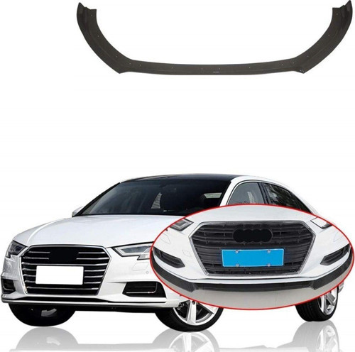 Audi A3 Ön Tampon Altı Lip 3 Parça Kulaklı 2016+