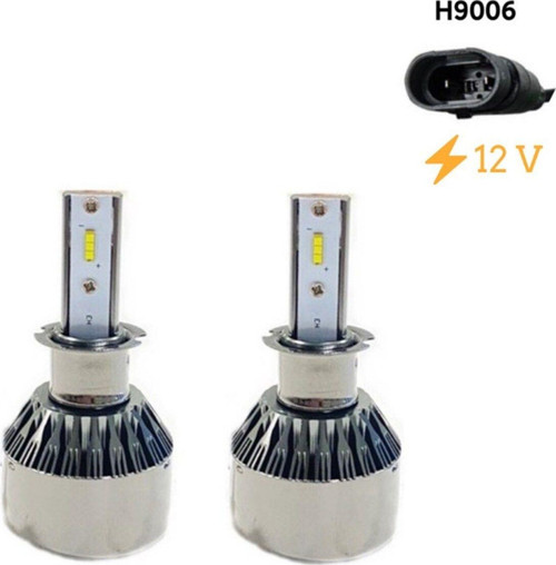Led Far Ampulü Küçük Kasa Beyaz H9006/36W/4800Lm/12 / Laam906