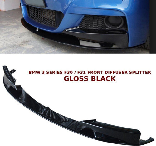 Bmw F30 Ön Tampon Altı Lip M-Performane Pianoblack
