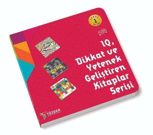 6+ Yaş Seti Level 1 - IQ ve Yetenek Geliştiren Kitaplar Serisi