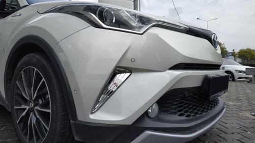 C-Hr 2016-2019 Içın Uyumlu Ön Sıs Kaplaması Nıkelaj