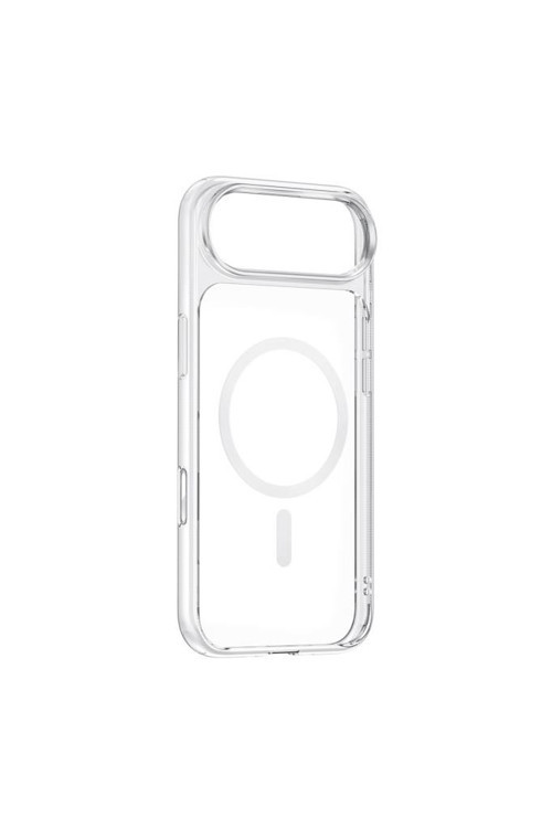 PC-1827 iPhone 17 Air Kamera Düğmeli Manyetik Şeffaf Kılıf