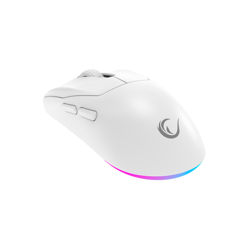 PROTE M5 Kablosuz Beyaz RGB Ledli Sarjli 24000 DPI Gaming Mouse
