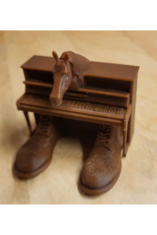 Here's Virtuoso Horse Figür Tung Tung Tung Sahur Karakteri Brainrot Figür 10 cm