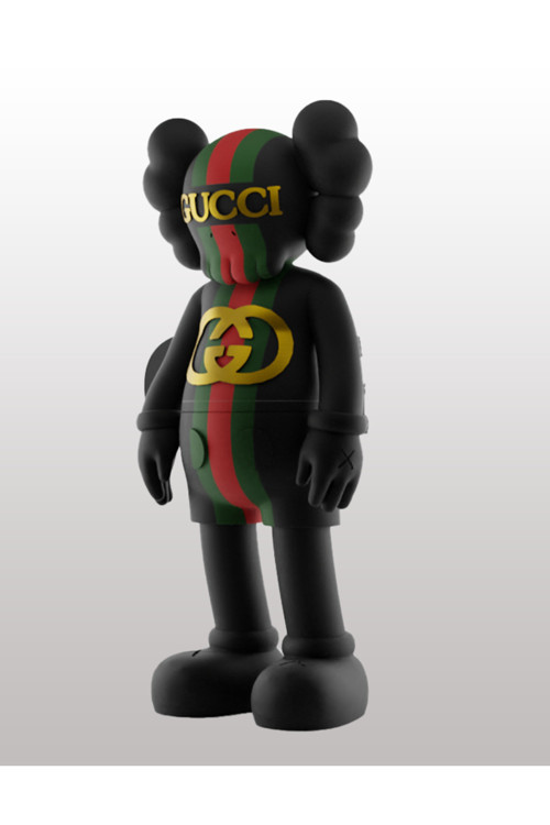 Kaws Luxury Boyalı Figür Büyük Boy 20CM