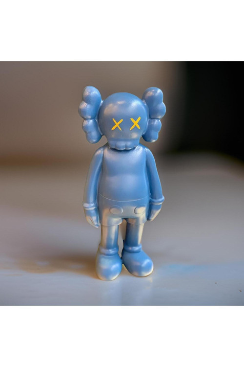 Kaws Companion Figür Büyük Boy 20 cm Companion Open Edition Vinyl Figure MAVİ