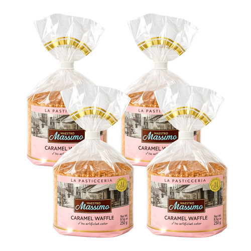 Caramel Waffle 252 gr 4 lü