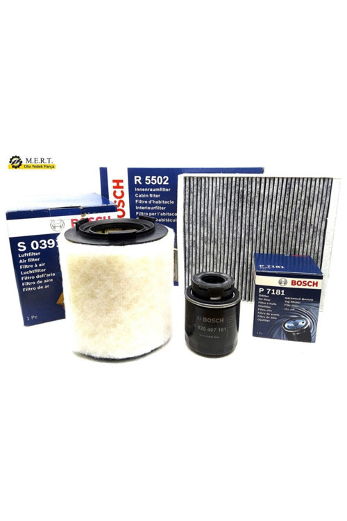 Vw Polo 1.2 Tsı Kw66 Hp90 Filtre Bakım Seti 2011-2014 Cbzc Hatchback 4LÜ SET