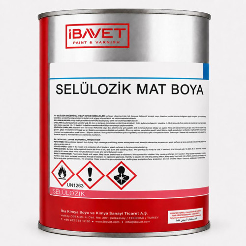 Selülozik Boya 2.5 Lt Özel Mat Beyaz
