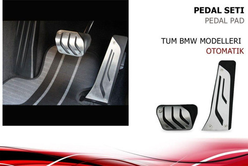 Bmw F30 Pedal Seti Takımı Geçmeli Otomotik 2 Parça 2012 / 2018