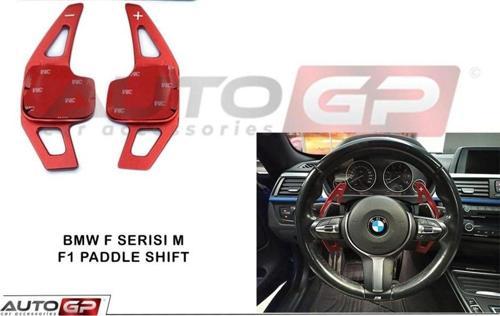 Bmw F20 M Direksiyon F1 Vites Kulakçık Paddle Shift Kırmızı