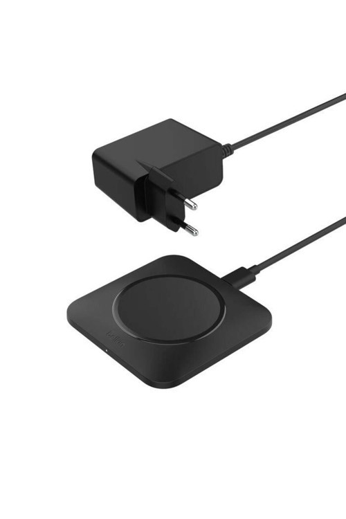 WIA007VFBK BoostCharge Pro Universal Easy Align Kablosuz Şarj Padi 15W – Siyah