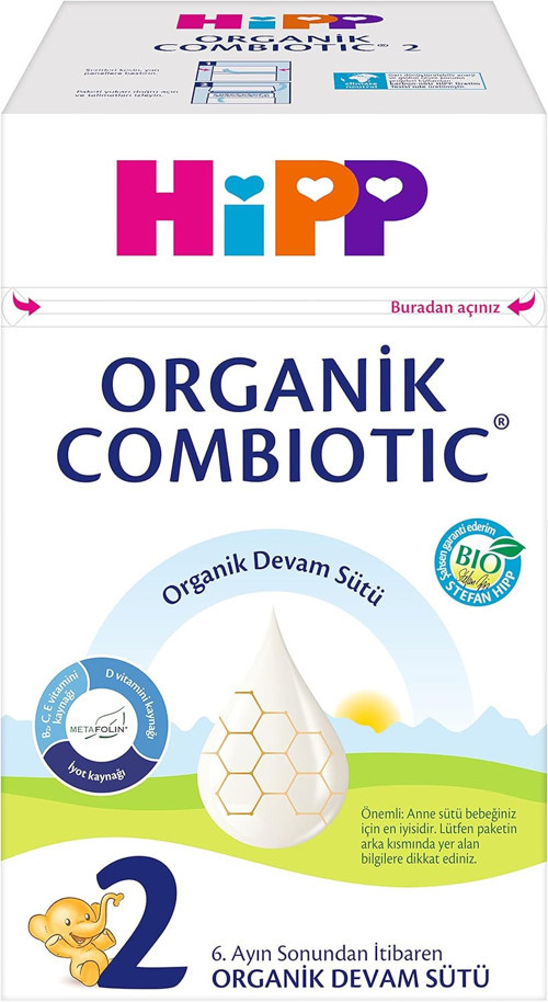 HiPP 2 Organik Combiotic Devam Sütü 800 gr
